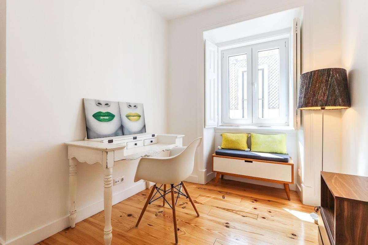 Lejlighed Campo De Ourique Modern Bright With Office *